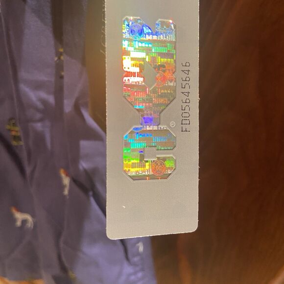 J. Crew Men’s Printed Boxer Firefighter Dalmatian New York FDNY Blue 4” Inseam - Picture 7 of 11